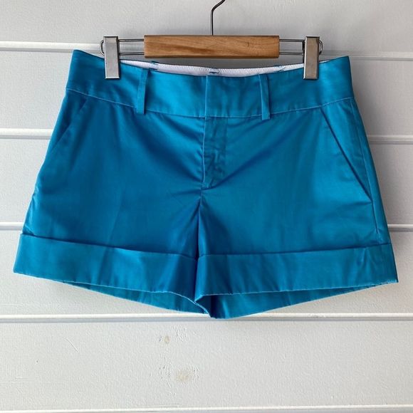 Club Monaco Blue Women's Shorts - Picture 1 of 10
